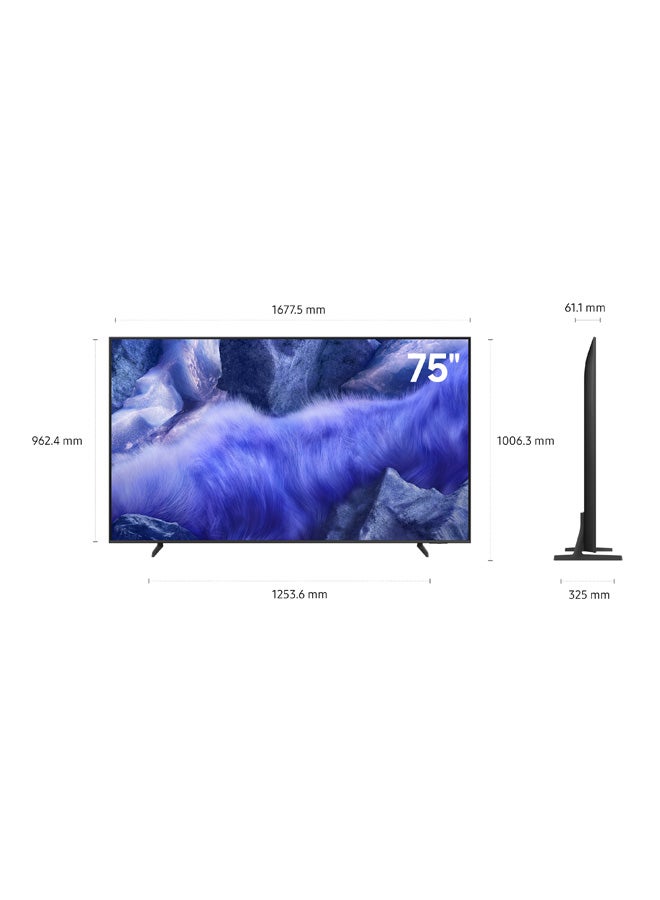 Samsung 75 Inch, QLED 4K Upscaling, 7 Years OS upgrade, Secured by Knox, Model 2025, 2 Year Warranty - QA75QEF1AUXSA Titan Gray - Image 3