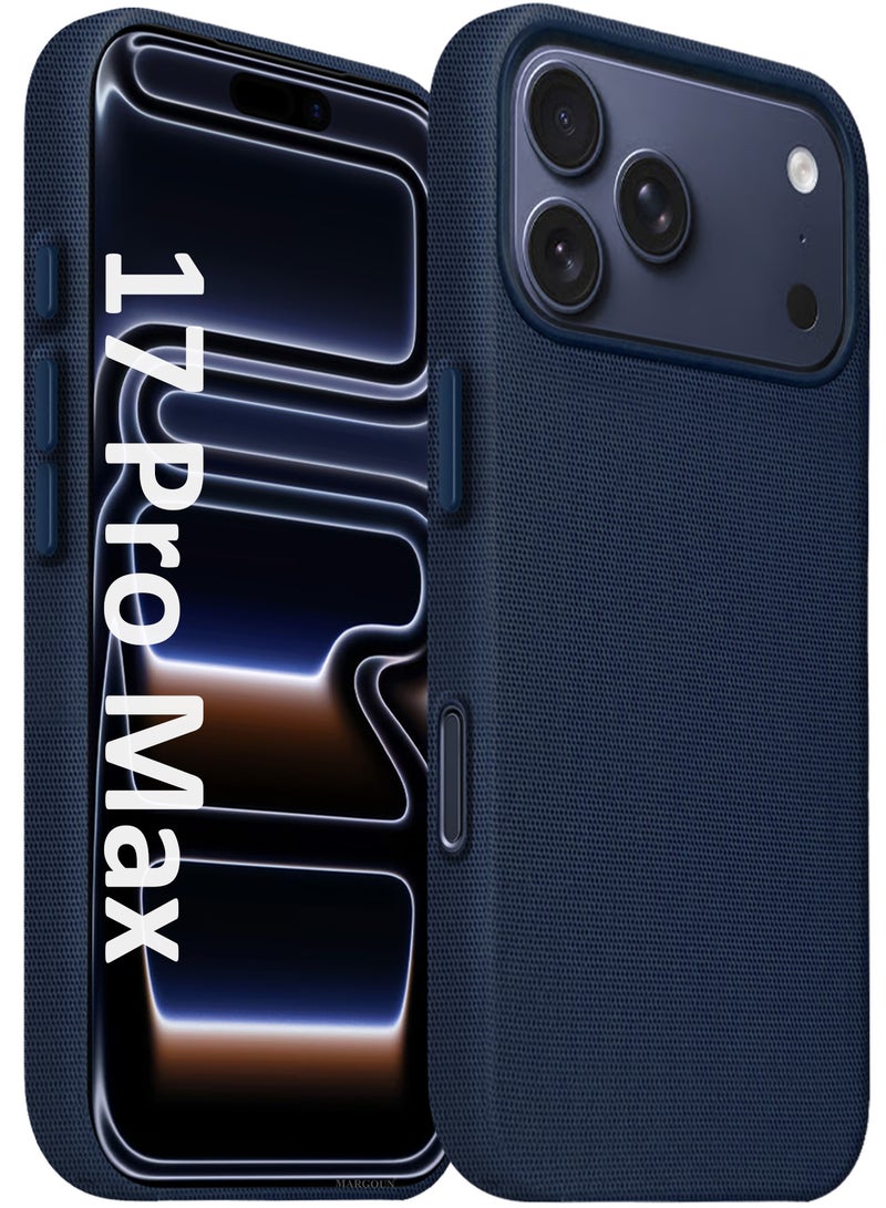 مارجون حافظة حماية منسوجة بتقنية آيفون 17 برو ماكس - خفيفة الوزن وملائمة نحيفة مع قبضة محسّنة - - Image 1