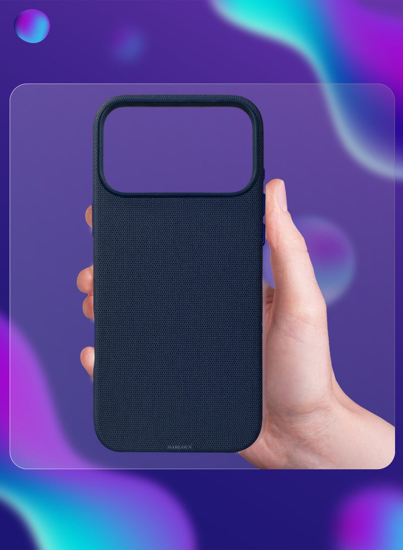 مارجون حافظة حماية منسوجة بتقنية آيفون 17 برو ماكس - خفيفة الوزن وملائمة نحيفة مع قبضة محسّنة - - Image 5