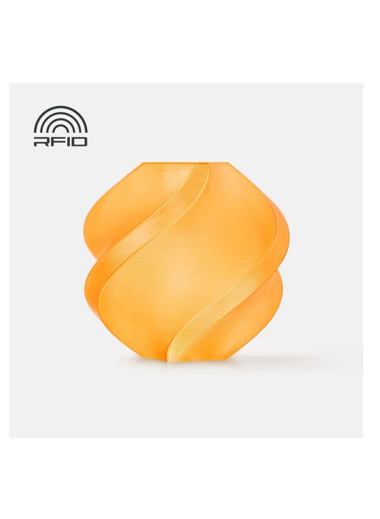 بامبو لاب PETG Translucent Orange (With Spool), 1.75mm, 1KG Orange
