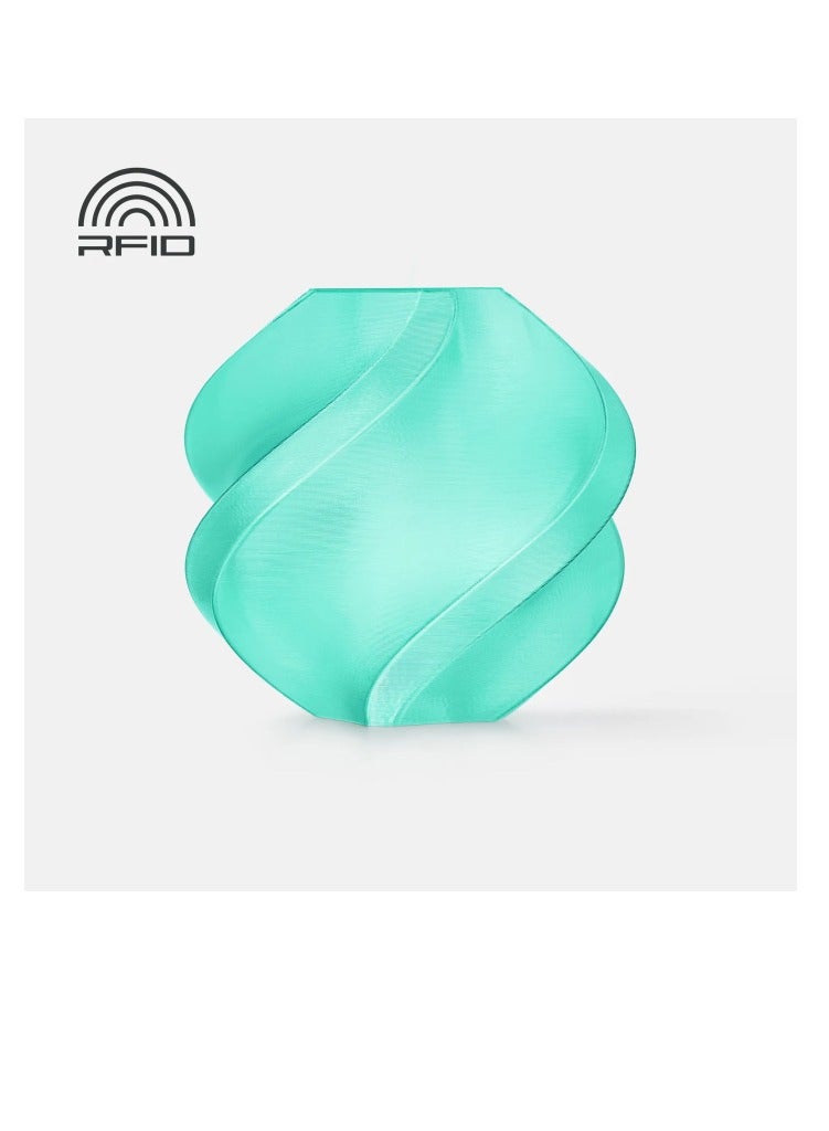 بامبو لاب PETG Translucent Teal (with Spool), 1.75mm, 1KG Mint Green