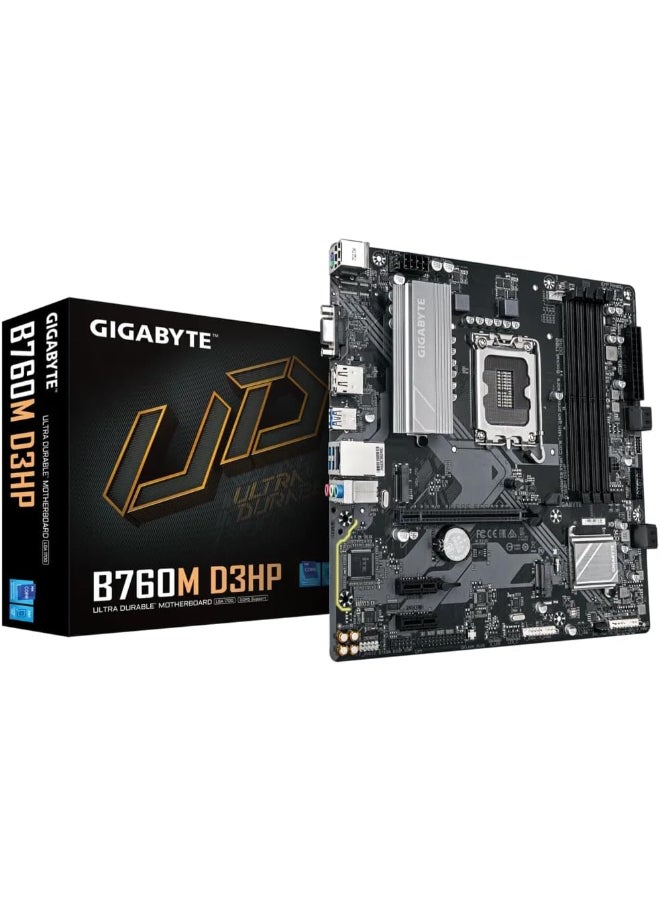 جيجابايت B760M D3HP WIFI6 فائق التحمل DDR5 الجيل 14 LGA1700 - Image 1