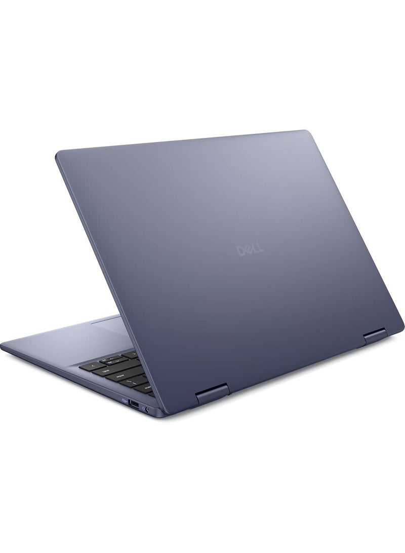 ديل 14 Plus 2-in-1 Personal Laptop, 2025, 14" 1920 x 1200 Touch, AMD Ryzen AI 7 350 8-Core, 16GB LPDDR5, 1TB SSD, Win11 Home, Backlit Keyboard, Wi-Fi 7, BT 5.4, 1080p + IR Camera English blue - Image 5
