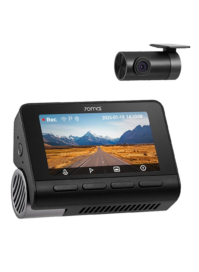 70mai 4k Dash Cam Front and Rear, Car Camera with HDR Night Vision, Built in WiFi6, GPS& ADAS, 24H Parking Mode, Time-Lapse, Voice Control, Loop Recording,  Supercapacitor Support 512GB(A800SE) - Image 1