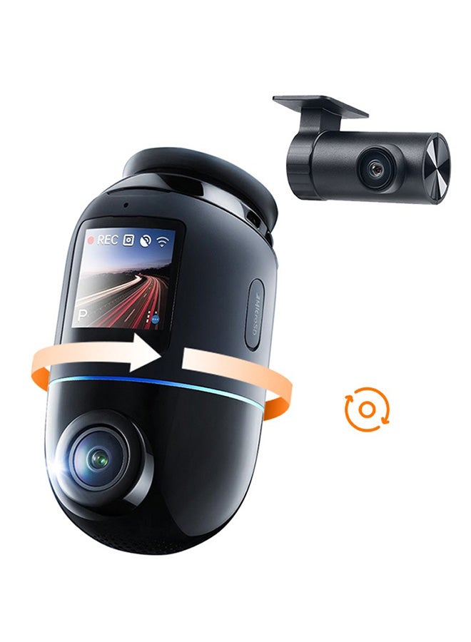 70mai Dual Dash Cam Front and Rear 4K X800 128G, Car Camera for Cars with Sony IMX678, STARVIS 2 Night Vision, HDR 360°, 4G LTE, AI Motion Detection, ADAS, 5GHz Wi-Fi 6, Parking Monitor, Voice Control - Image 1