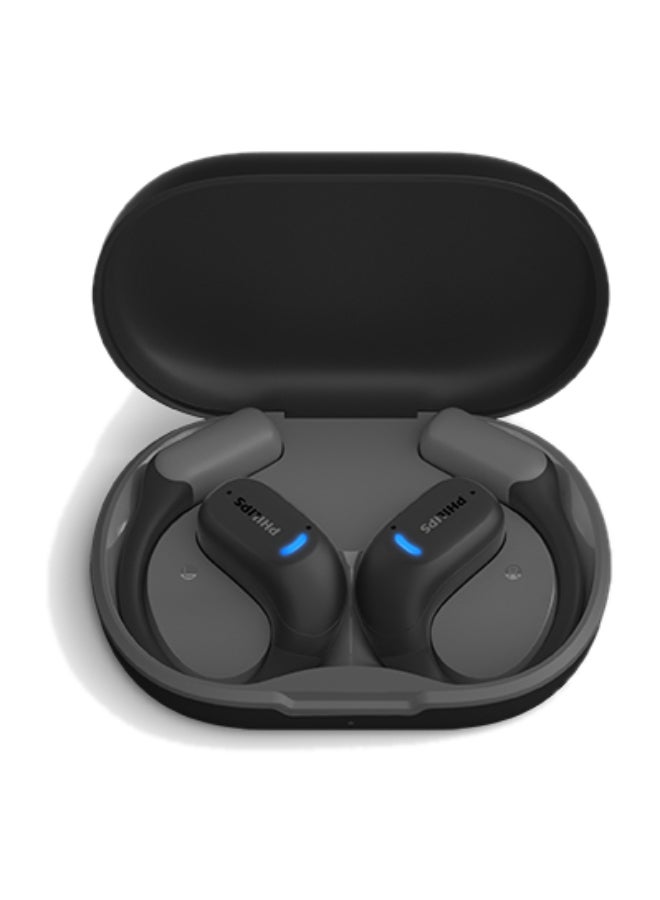 Philips TAA6709DG Elite Open-Ear Wireless Sports Headphones – Awareness-Safe Design, Secure Wraparound Fit Dark Grey - Image 4