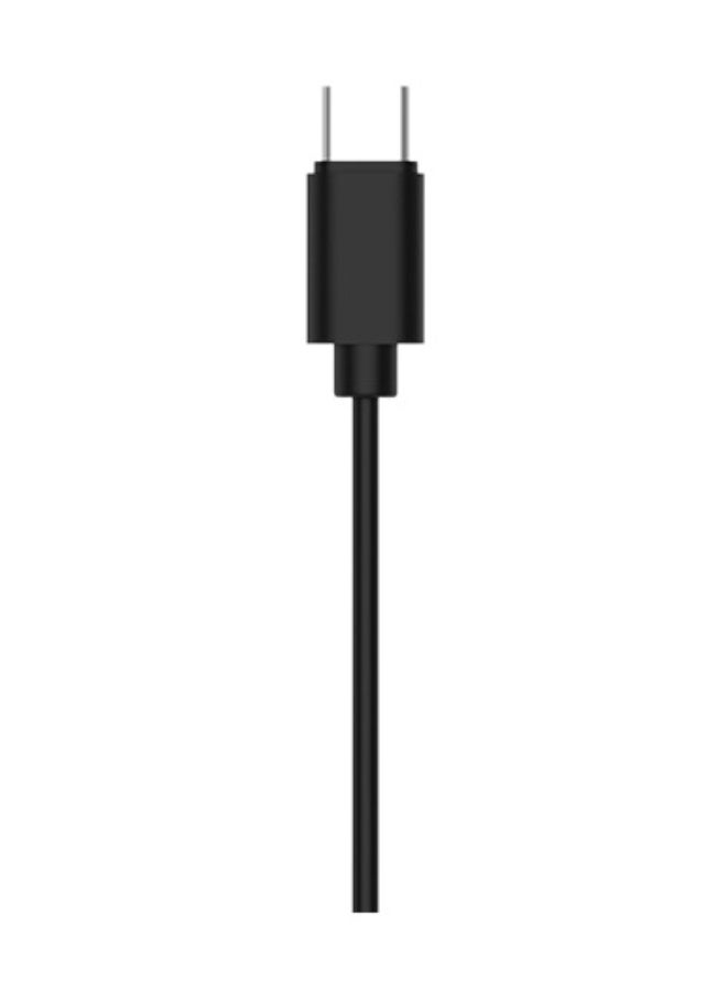 Philips TAE2146BK Wired USB-C In-Ear Earphones – High-Fidelity Audio, Tangle-Free Cable, Modern USB-C Connectivity Black - Image 2