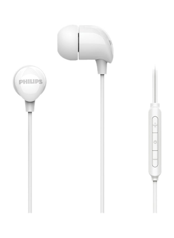 Philips TAE2146WT Wired USB-C In-Ear Earphones – Premium Sound Clarity, Ultra-Comfort Fit, Sleek White Finish White - Image 1