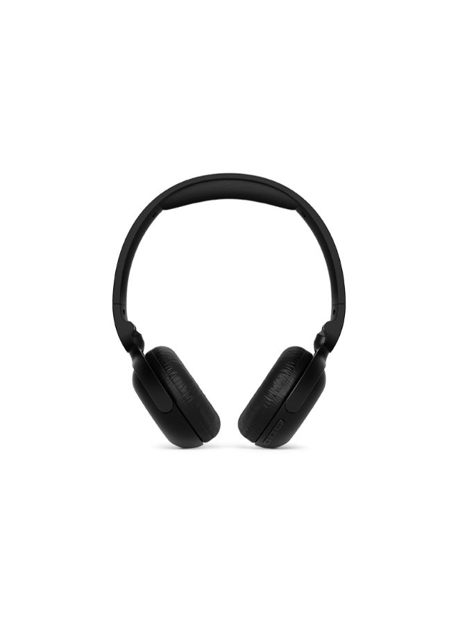 Philips TAH2209BK Wireless On-Ear Headphones – Foldable Lightweight Build, Deep Bass Performance Black - Image 3