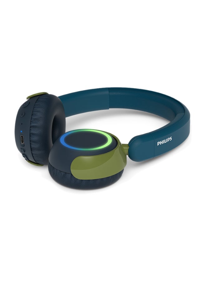 Philips TAK4200CT Kids On-Ear Wired Headphones – Safe Volume-Limiting Audio, Comfortable Child-Friendly Design Coral /kids colour - Image 1