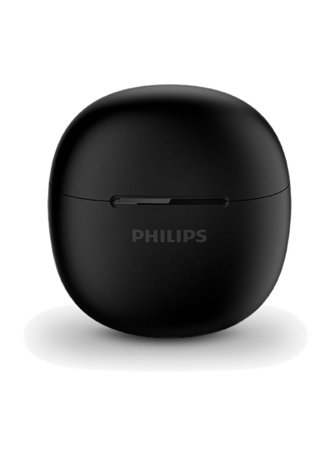 Philips TAT1139BK True Wireless Earbuds – Stylish Black Finish, Crystal-Clear Calls, Extended Playtime Performance Black - Image 3