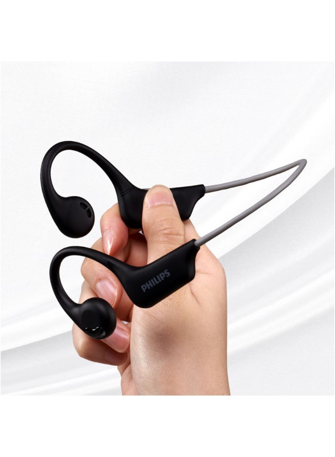 Philips TAA1708BK Open-Ear Wireless Sports Headphones – Premium Aware Listening, Secure Fit, AI-Enhanced Calls Black - Image 2