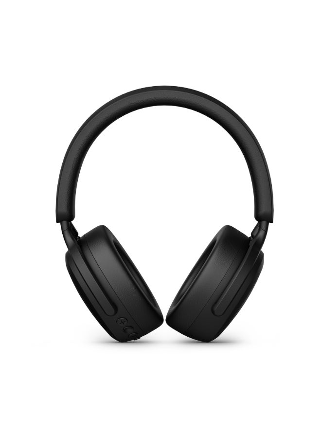 Philips TAH2300BK Wireless Over-Ear Headphones – Immersive Premium Sound, Plush Cushioned Earcups Black - Image 2