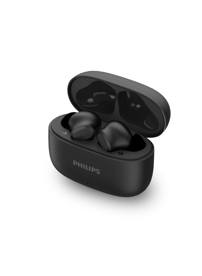 Philips TAT1109BK True Wireless Earbuds – Compact Premium Fit, Clear Dynamic Sound, Bluetooth Fast Pairing Black - Image 3