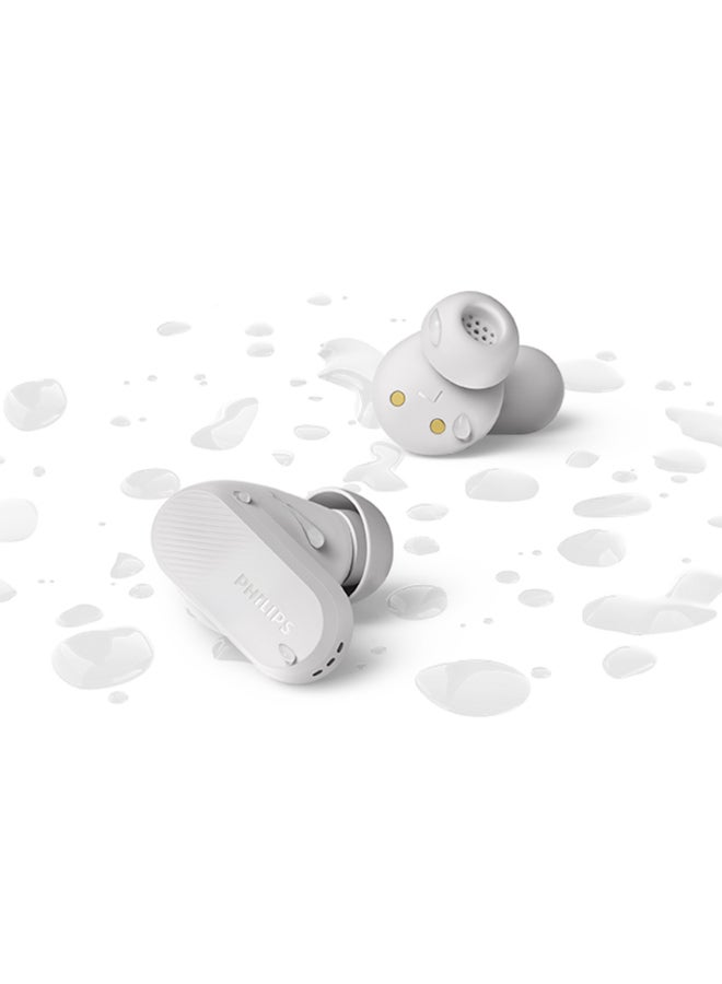 Philips TAT3509WT True Wireless Earbuds – Clean White Premium Design, Rich Sound, All-Day Comfort White - Image 3