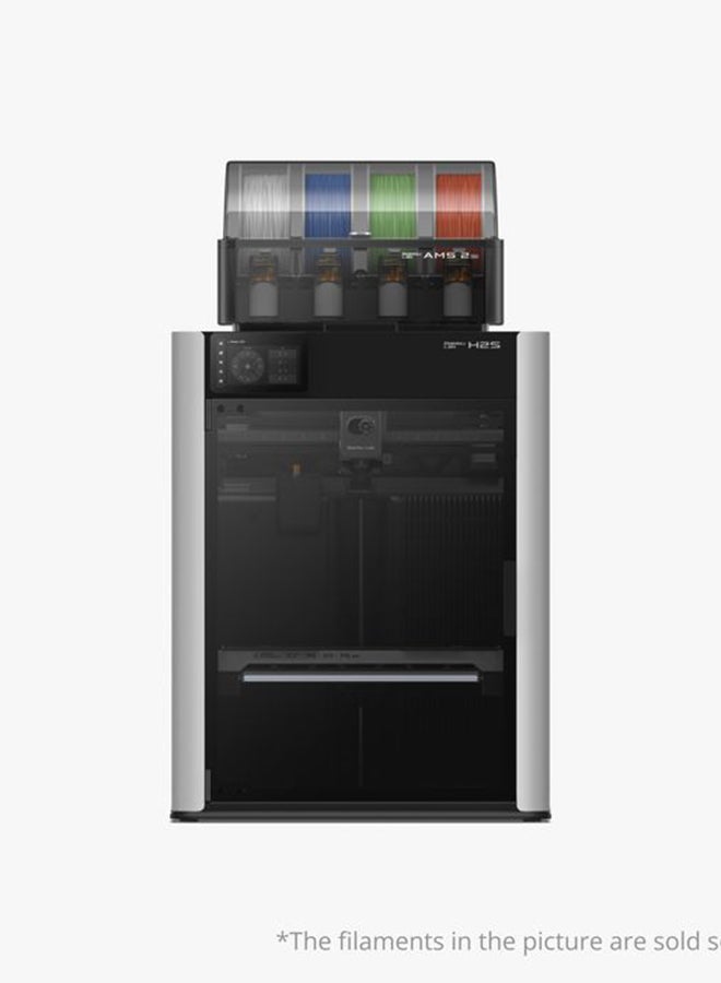 بامبو لاب H2S Combo 3D Printer, Multi-color 3D Printing, Closed-loop Servo Motor Extruder, Full Filament Path AI Detection - 3D printer Multicolor - Image 2