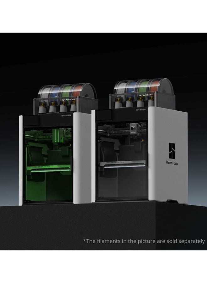 بامبو لاب H2S Combo 3D Printer, Multi-color 3D Printing, Closed-loop Servo Motor Extruder, Full Filament Path AI Detection - 3D printer Multicolor - Image 5