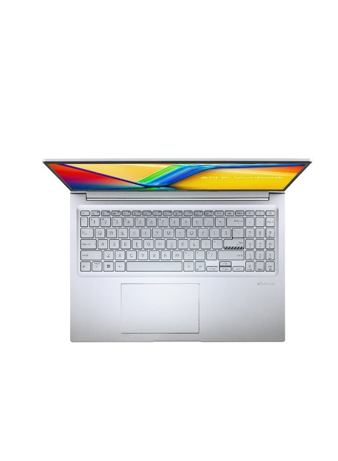 أسوس ASUS VivoBook 16 OLED Laptop X1605VA-OLED507W, 16.0 inch WUXGA Display, Intel Core i7-13620H, 16GB RAM, 512GB SSD, Intel® UHD Graphics, Windows 11 Home, Silver English/Arabic Silver - Image 4
