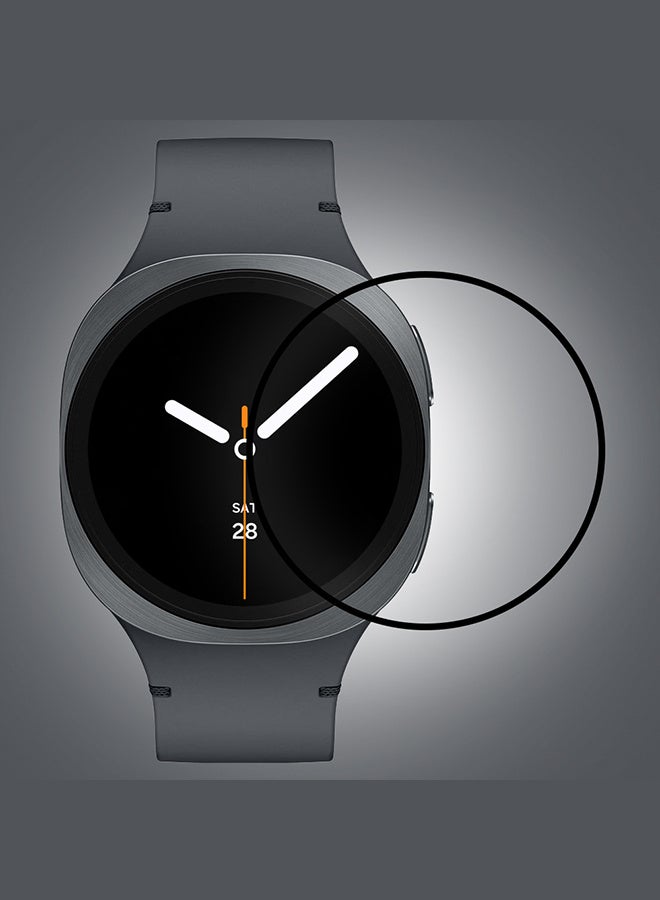 مارجون PMMA Clear Screen Protector for Samsung Watch 8 44mm - Ultra Thin Scratch Resistant Protective Film Clear-1 - Image 4