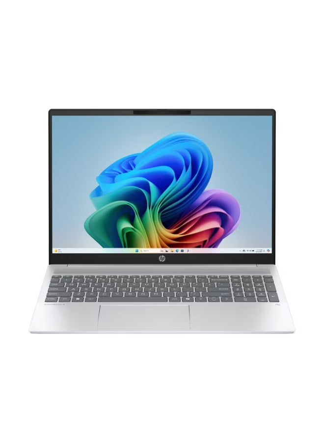 HP Omnibook 5 16-AG1070WM Laptop 16-Inch 2K IPS LED Display | AMD Ryzen AI 7 350  Processor | 16GB RAM | 512GB SSD | Windows 11 English Glacier Silver - Image 1