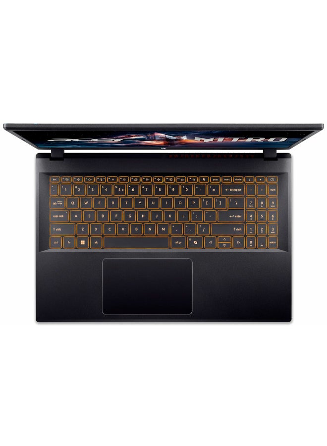 أيسر Nitro V 15  Gaming Laptop,15.6" FHD IPS 165Hz,  Intel Core i5-13420H, 16GB RAM, 512 SSD, NVIDIA GeForce RTX 5050 8GB , Win 11 Home, English Obsidian Black - Image 3