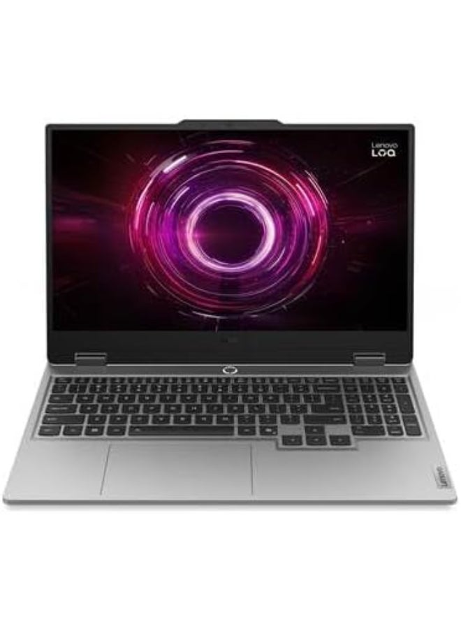 لينوفو لابتوب ألعاب LOQ، شاشة 15.6" FHD 144Hz، AMD Ryzen 7 250، 16 جيجابايت RAM، 512 جيجابايت SSD، NVIDIA GeForce RTX 5060 8 جيجابايت، ويندوز 11 هوم - Image 1