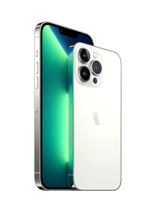 ابل  Refurbished - iPhone 13 Pro Max 256GB Silver 5G With Facetime - International Version - Image 2