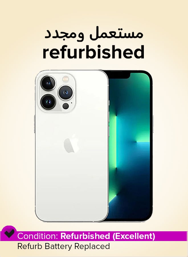 Apple Refurbished - iPhone 13 Pro Max 256GB Silver 5G With Facetime - International Version - Image 1