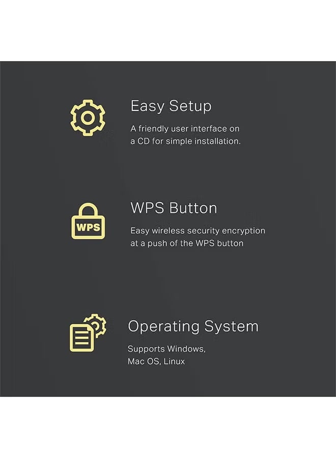 TP-LINK TL-WN823N N300 Mini USB Wireless WiFi Network Adapter for PC/Laptop, Easy Setup, Supports Windows 10/8.1/8/7/XP, Mac OS X, Linux Black - Image 4