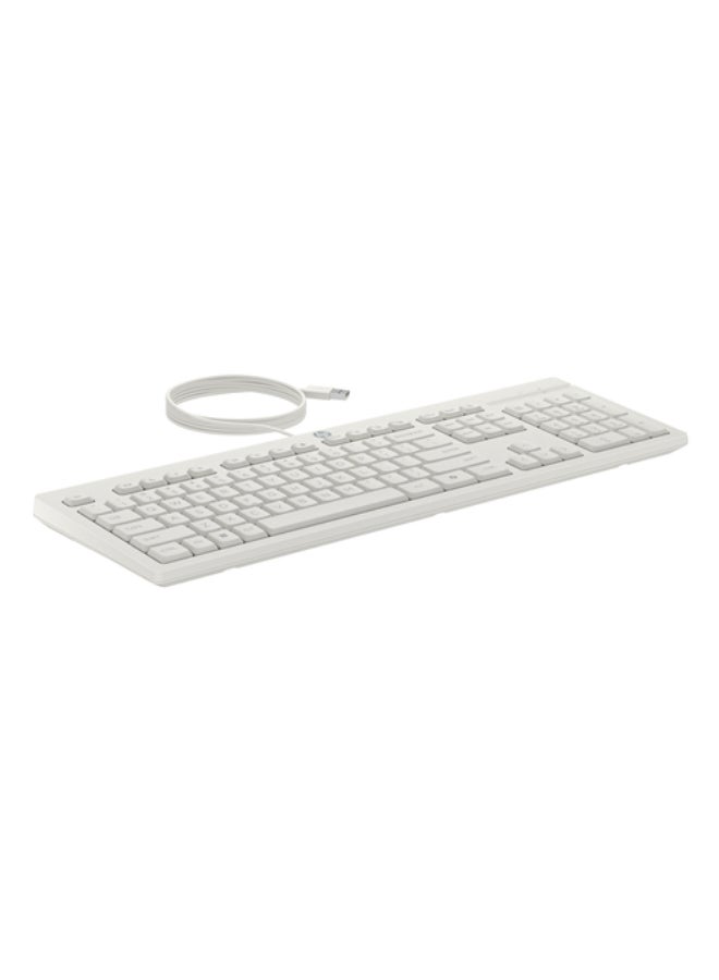 HP Wired Keyboard & Mouse - 225 (AW5S6AA) Combo white - Image 3