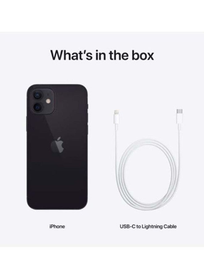 ابل  Refurbished - iPhone 12 128GB Black 5G With Facetime - Middle East Version - Image 3