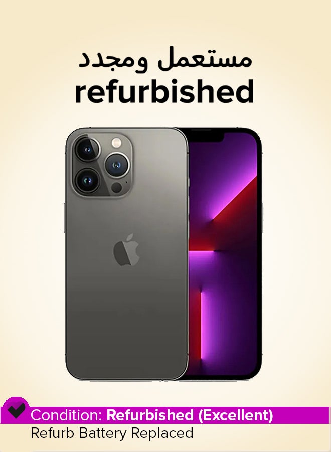 ابل  Refurbished - iPhone 13 Pro 512GB Graphite 5G With Facetime - International Version - Image 1
