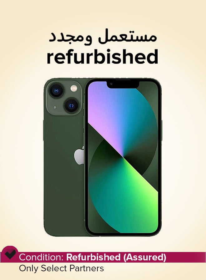 ابل  Refurbished - iPhone 13 256GB Green 5G With Facetime - International Version - Image 1