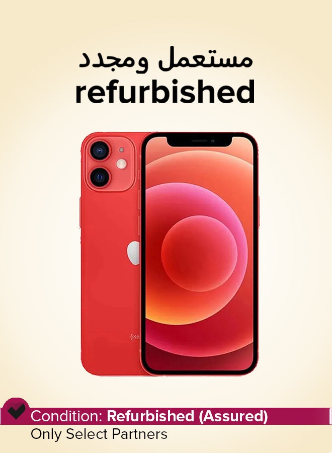 ابل  Refurbished- iPhone 12 With Facetime 128GB Red 5G - Image 1