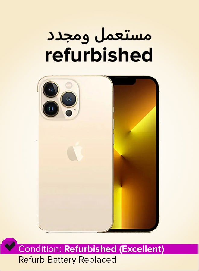 Apple Refurbished - iPhone 13 Pro 512GB Gold 5G With Facetime - International Version - Image 1