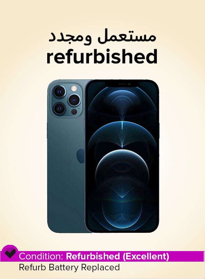ابل  Refurbished - iPhone 12 Pro 256GB Pacific Blue 5G - International Version - Image 1