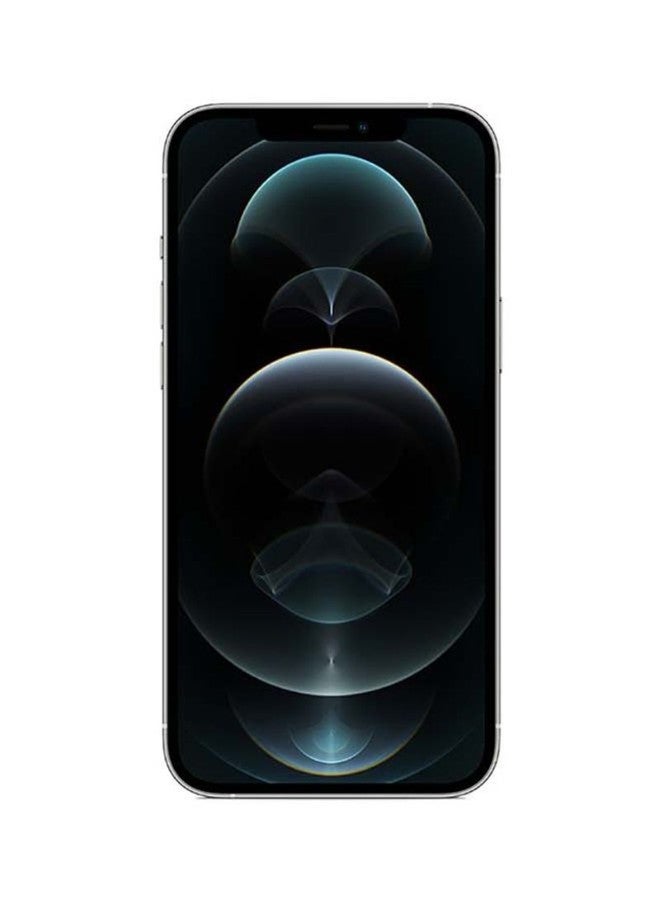 ابل  Refurbished - iPhone 12 Pro Max 128GB Silver 5G With Facetime - International Version - Image 2