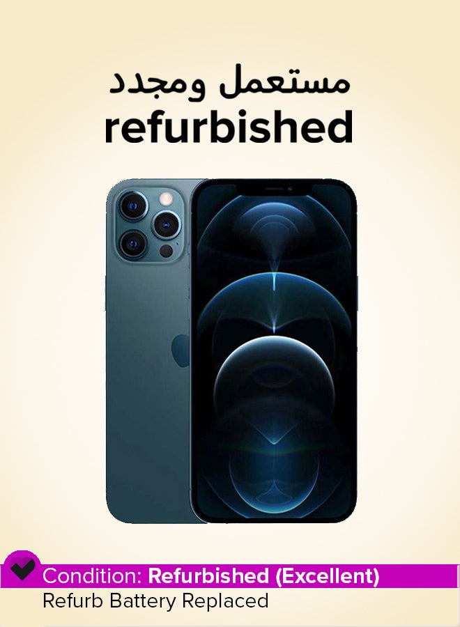 ابل  Refurbished - iPhone 12 Pro Max 256GB Pacific Blue 5G - International Version - Image 1