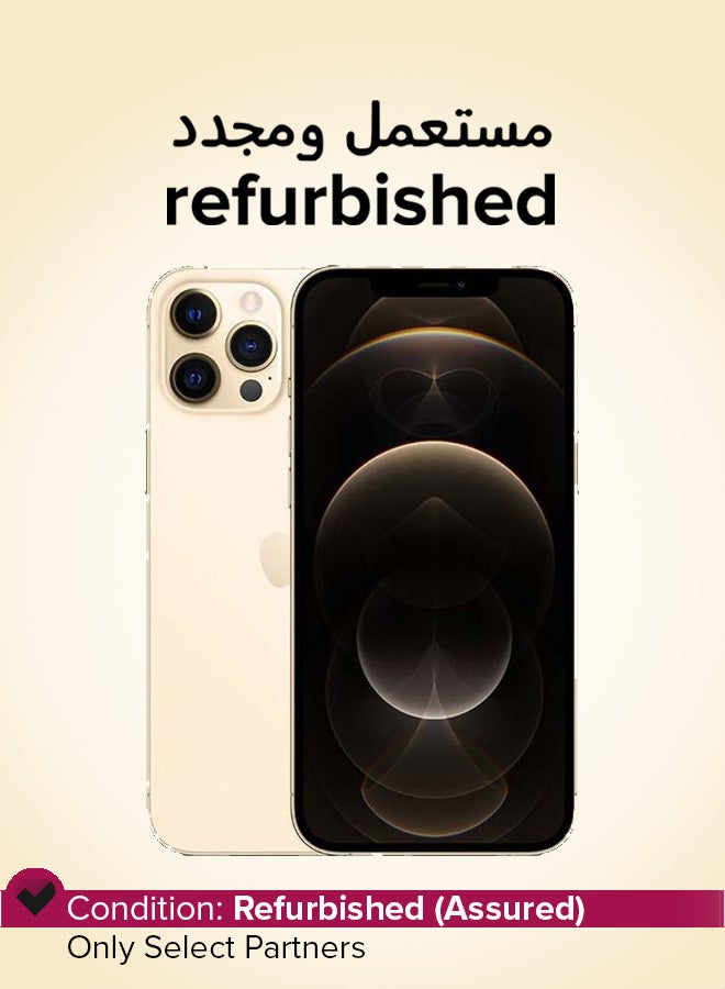 Apple Refurbished- iPhone 12 Pro Max 256GB Gold 5G - International Version - Image 1