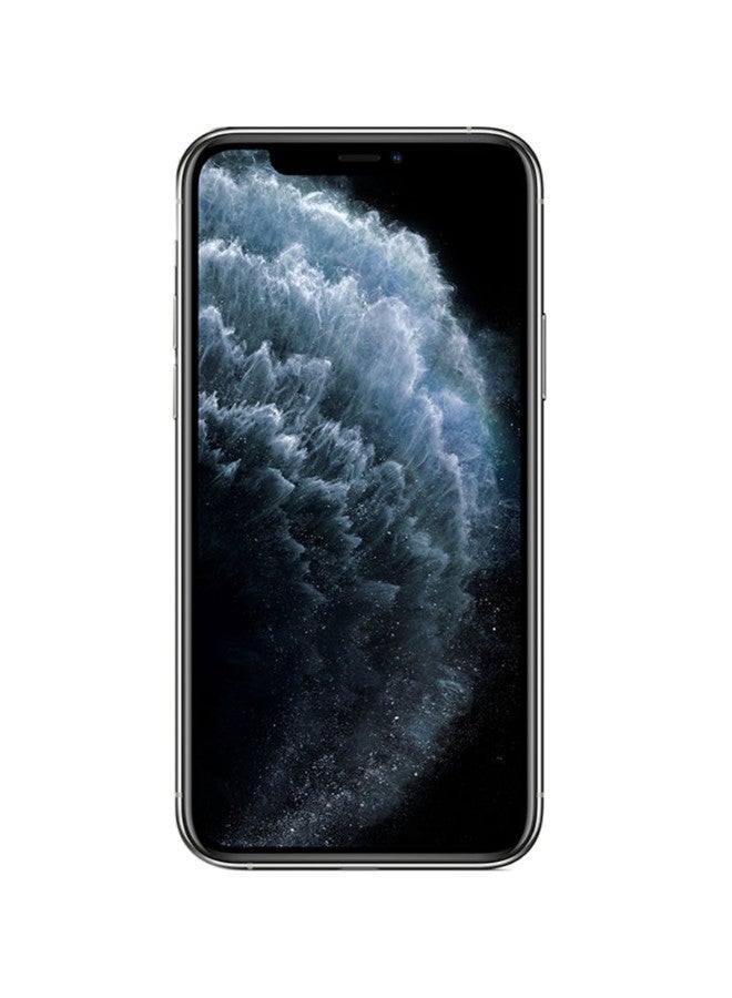 ابل  Refurbished - iPhone 11 Pro Max 256GB Silver 4G With Facetime - International Version - Image 2