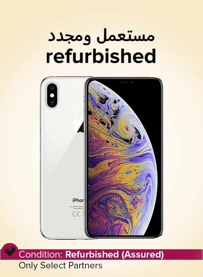 Apple Refurbished - iPhone XS Max 256GB Silver 4G With Facetime - International Version - Image 1