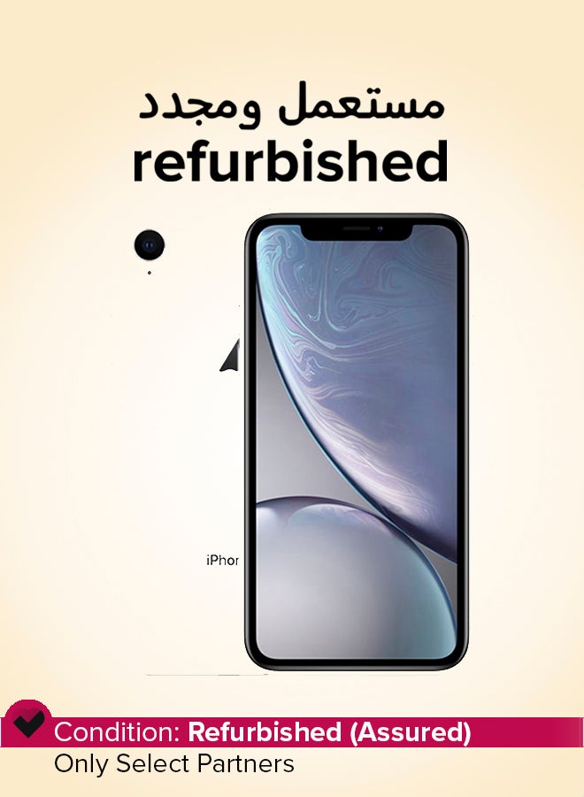 ابل  Refurbished - iPhone XR 128GB White 4G With Facetime - International Version - Image 1