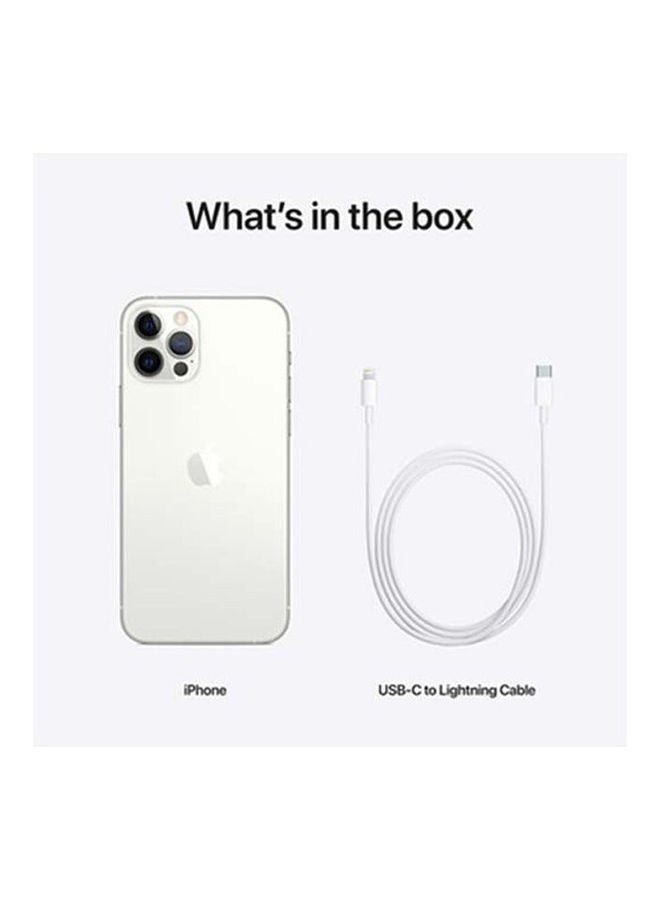 ابل  Refurbished- iPhone 12 Pro 256GB Silver 5G With Facetime - International Version - Image 3