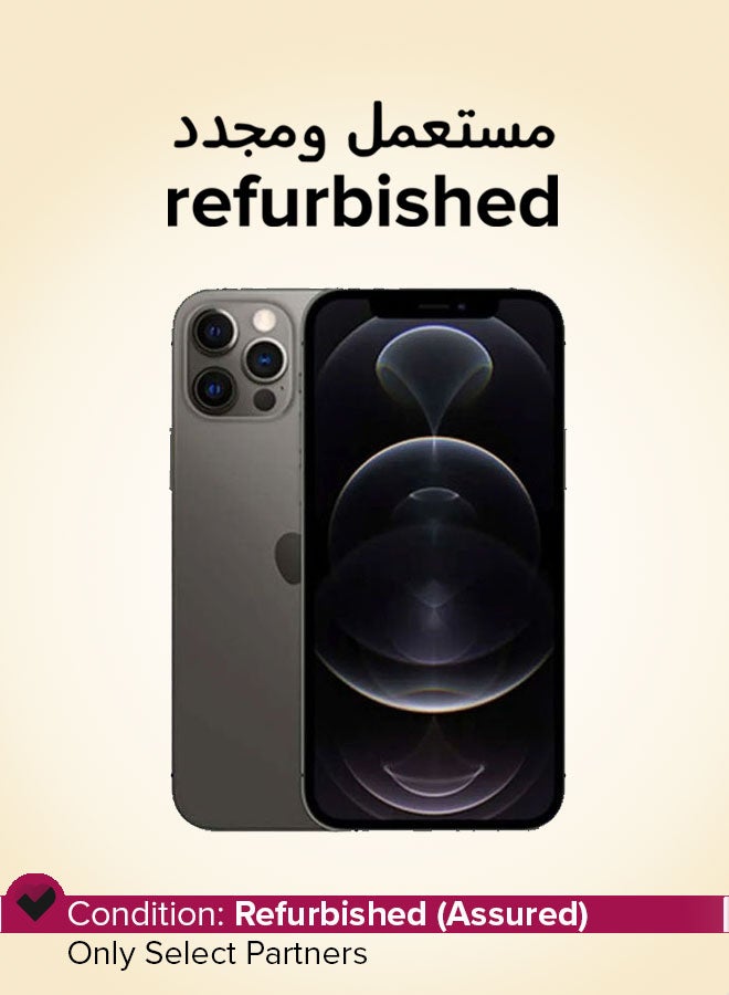 ابل  Refurbished - iPhone 12 Pro 128GB Graphite 5G With Facetime - International Version - Image 1