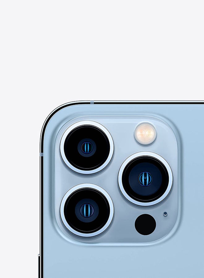 ابل  Refurbished - iPhone 13 Pro 128GB Sierra Blue 5G With Facetime - International Version - Image 3