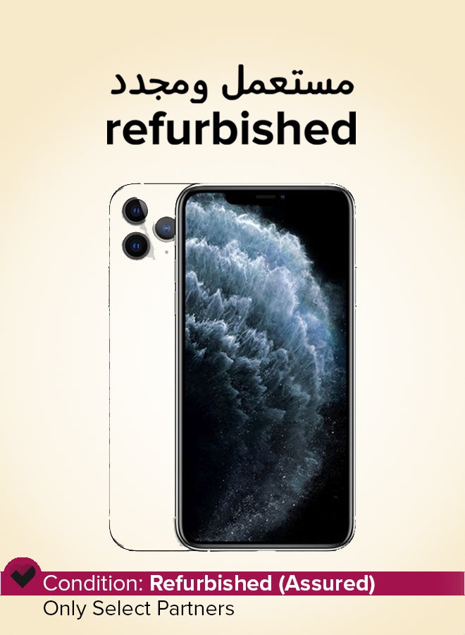 Apple Refurbished - iPhone 11 Pro 64GB Silver 4G With Facetime - International Version - Image 1