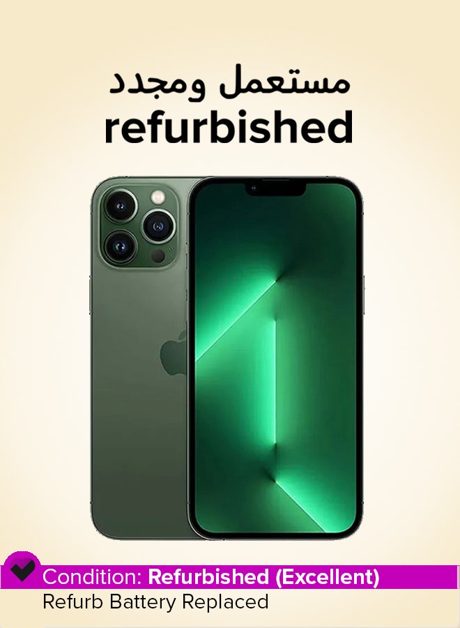 Apple Refurbished - iPhone 13 Pro 256GB Alpine Green 5G With Facetime - International Version - Image 1