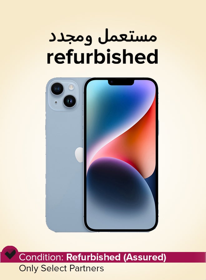 Apple Refurbished - iPhone 14 256GB Blue 5G With Facetime - Image 1