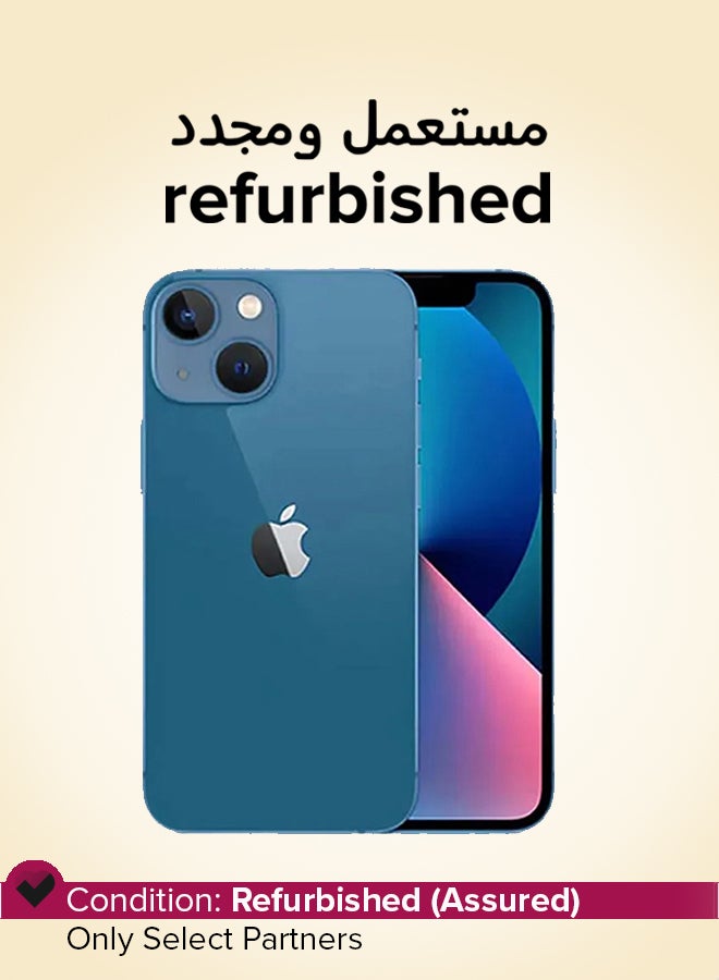 ابل  Refurbished - iPhone 13 Mini 128GB Blue 5G With Facetime - International Version - Image 1