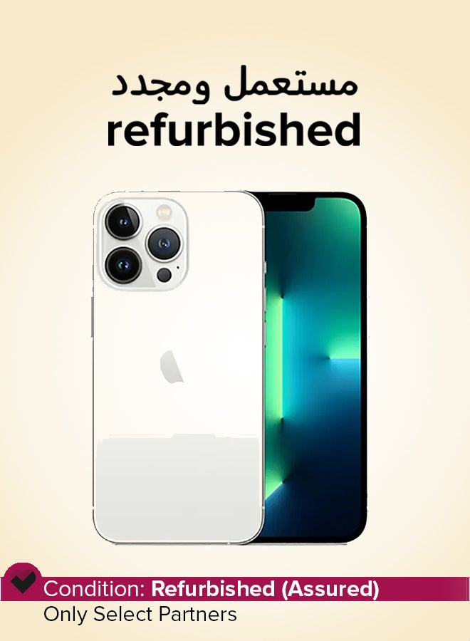 Apple Refurbished - iPhone 13 Pro 128GB Silver 5G With Facetime - Image 1